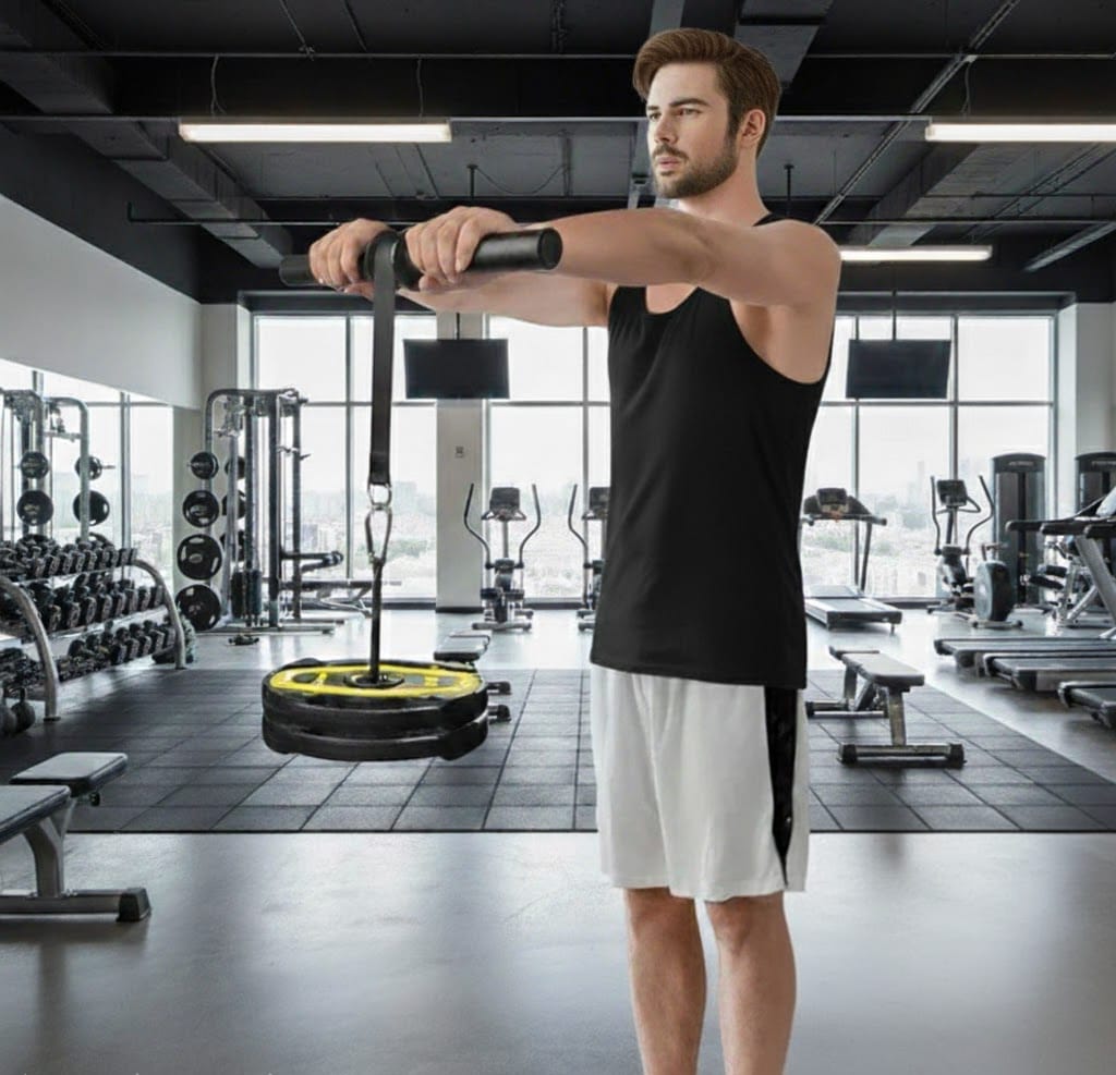 Wrist Roller Forearm and Grip Strength Trainer